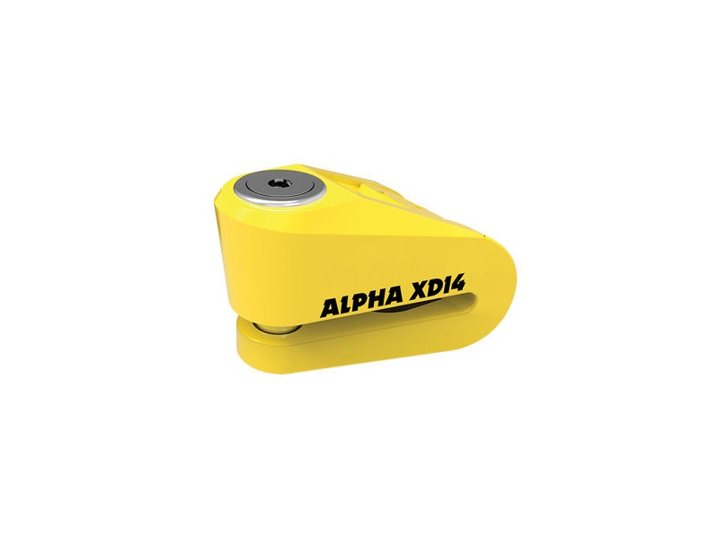 OXFORD Alpha XD14 Disc Lock(14mm pin) Yellow click to zoom image