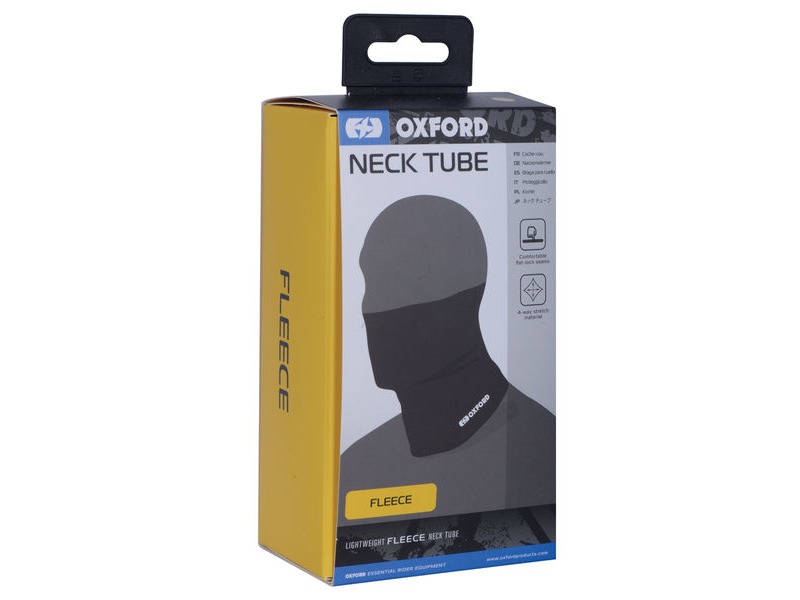 OXFORD Neck Tube Fleece - Black click to zoom image