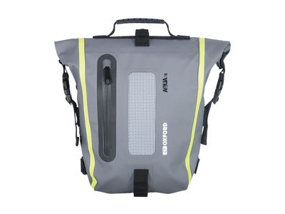 OXFORD AQUA T8 TAIL BAG - BLACK/GREY/FLUO