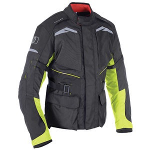 OXFORD Quebec MS Jacket Black/ Fluo 