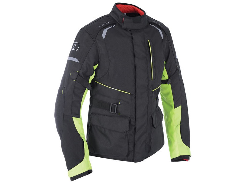 OXFORD Metro 1.0 MS Jacket Black/Fluo click to zoom image