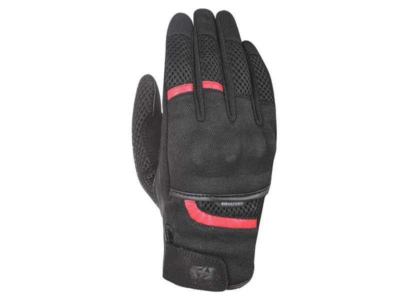 OXFORD Brisbane Air MS Short Summer Glove Tech Black click to zoom image