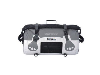 OXFORD AQUA T-30 ROLL BAG - WHITE/GREY