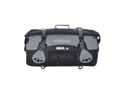 OXFORD AQUA T-30 ROLL BAG - BLACK/GREY