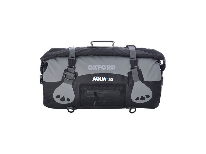 OXFORD AQUA T-30 ROLL BAG - BLACK/GREY click to zoom image