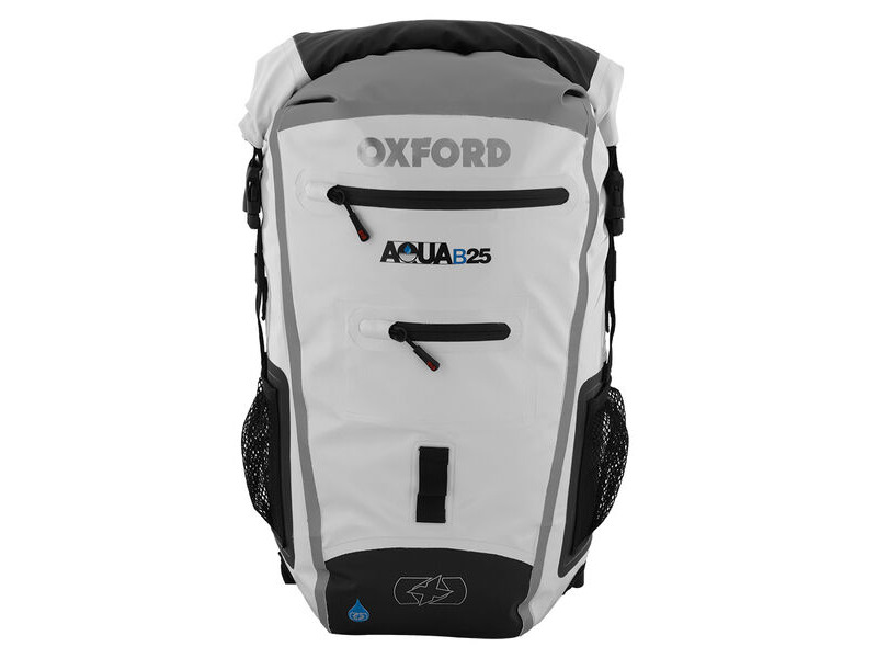 OXFORD Aqua B-25 Back Pack - White/Grey click to zoom image