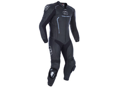 OXFORD Stradale MS Leather 1 Pc Suit Stealth Black