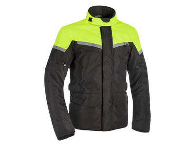 OXFORD Long WP MS Jkt Blk/Fluo