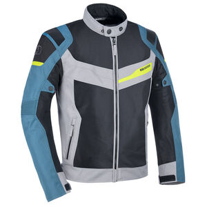 OXFORD Dakar D2D Air MS Jkt Slvr/Blu/Fluo 2XL 