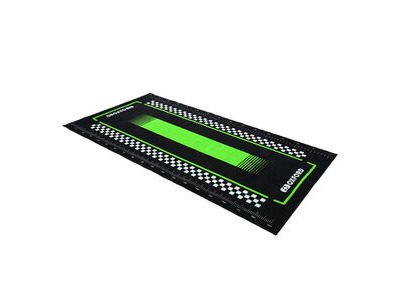 OXFORD Workshop Mat Pitlane Green L 200 x 100cm