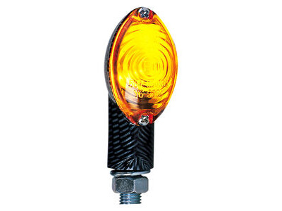 OXFORD Oval Indicator CarbonShortStem Clear Len