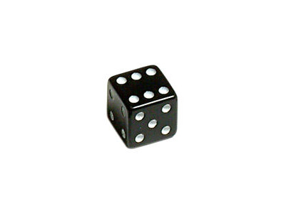 OXFORD Lucky Dice Valve caps Black