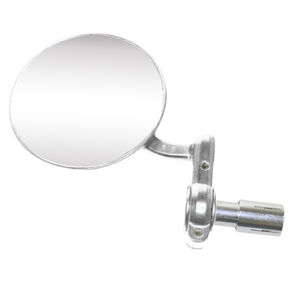 OXFORD Bar End Mirrors - Silver 