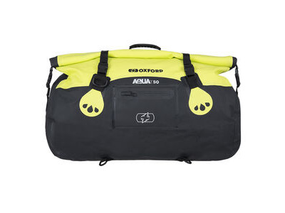 OXFORD AQUA T-50 ROLL BAG - BLACK/FLUO