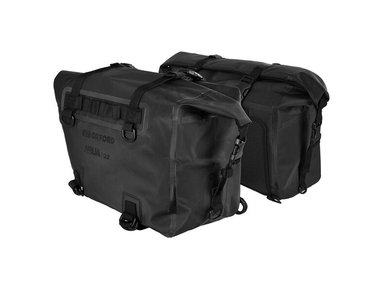 OXFORD Aqua P32 Panniers Black click to zoom image