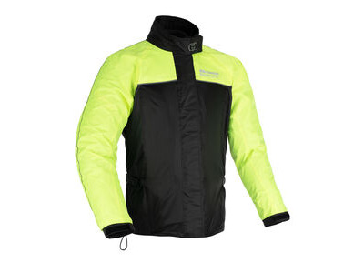 OXFORD Rainseal Over Jacket Black/Fluo