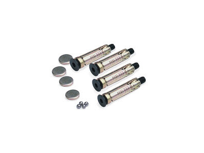 OXFORD Pack of 4 Ground Plugs Bolts 6mm Ball Bearings & Caps for Gr
