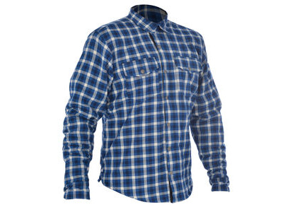 OXFORD Kickback Shirt Checker Blu/Wht