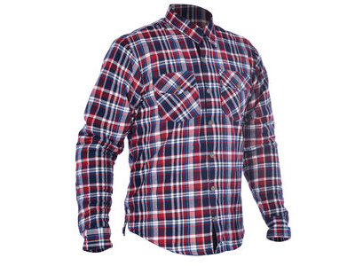OXFORD Kickback Shirt Checker Red/Blu
