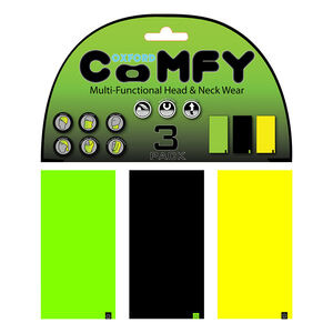 OXFORD Comfy Green/Black/Yellow 3-Pack 