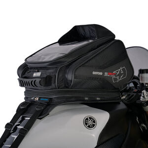 OXFORD S30R TANK STRAP ON - BLACK 