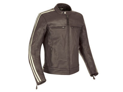 OXFORD Bladon MS Leather Jacket Brown