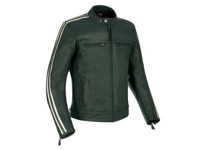 OXFORD Bladon MS Leather Jacket Racing Green