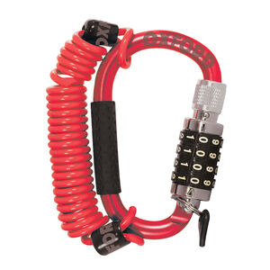 OXFORD ScootSafe Micro Scooter Lock - Red 