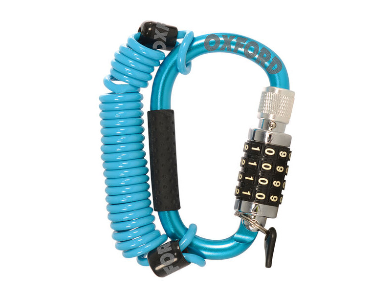 OXFORD ScootSafe Micro Scooter Lock - Blue click to zoom image