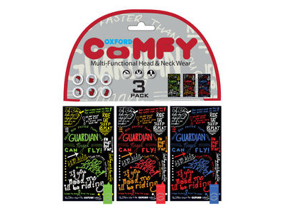 OXFORD Comfy Grafitti Multi 3-Pack
