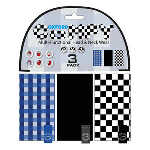 OXFORD Comfy Gingham 3-Pack 