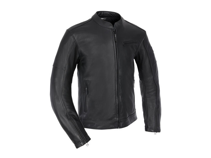 OXFORD Henlow Leather MS Jacket Black click to zoom image