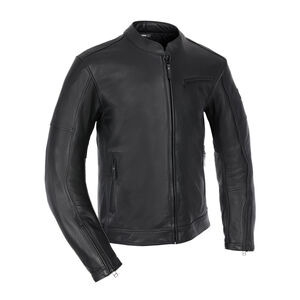 OXFORD Henlow Leather MS Jacket Black 
