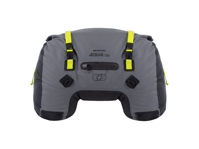 OXFORD Aqua D-50 Duffle Bag Black/ Grey /Fluo click to zoom image