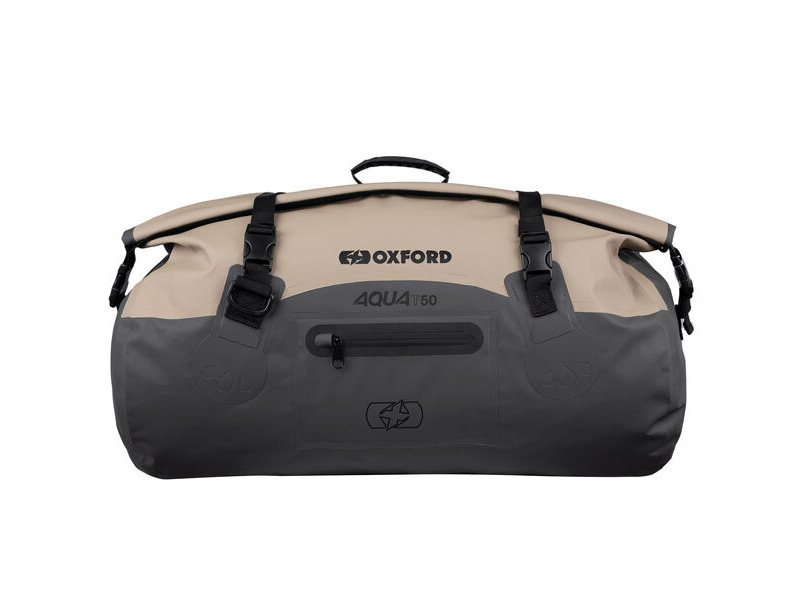 OXFORD Aqua T-50 Roll Bag- Desert/Grey click to zoom image