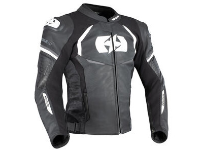 OXFORD Nexus 1.0 Leather MS Jkt Blk/Wht