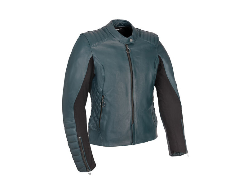 OXFORD Radley Leather WS Jacket Teal click to zoom image
