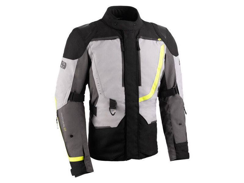 OXFORD Montreal 5.0 MS Jacket Grey/Black/Yellow click to zoom image