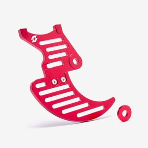 WHATEVERWHEELS Full-E Charged Brake Disc Guard 200mm Red 