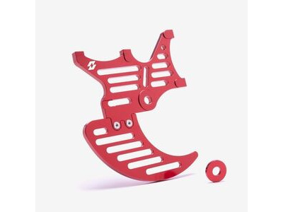 WHATEVERWHEELS Full-E Charged Rear Dual Brake Caliper And Disc Guard 200mm Red