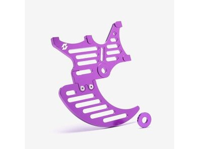 WHATEVERWHEELS Full-E Charged Rear Dual Brake Caliper And Disc Guard 200mm Purple