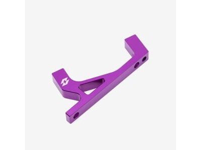 WHATEVERWHEELS Full-E Charged Front Purple Oversized Aluminium Floating Brake Disc Bracket for KKE Shocks