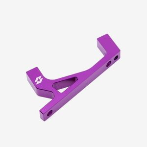 WHATEVERWHEELS Full-E Charged Front Purple Oversized Aluminium Floating Brake Disc Bracket for KKE Shocks 