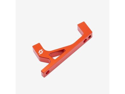 WHATEVERWHEELS Full-E Charged Front Orange Oversized Aluminium Floating Brake Disc Bracket for KKE Shocks