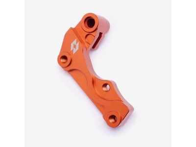 WHATEVERWHEELS Full-E Charged Front Orange Brake Disc Bracket for 270mm Oversize Floating Brake Disc