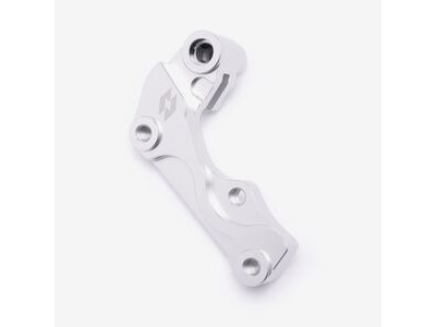 WHATEVERWHEELS Full-E Charged Front Silver Brake Disc Bracket for 270mm Oversize Floating Brake Disc