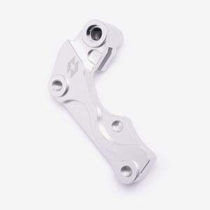 WHATEVERWHEELS Full-E Charged Front Silver Brake Disc Bracket for 270mm Oversize Floating Brake Disc 