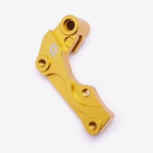 WHATEVERWHEELS Full-E Charged Front Gold Brake Disc Bracket for 270mm Oversize Floating Brake Disc 