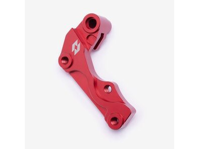 WHATEVERWHEELS Full-E Charged Front Red Brake Disc Bracket for 270mm Oversize Floating Brake Disc