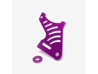 WHATEVERWHEELS Full-E Charged Rear Brake Disc Bracket Aluminium 250mm Purple